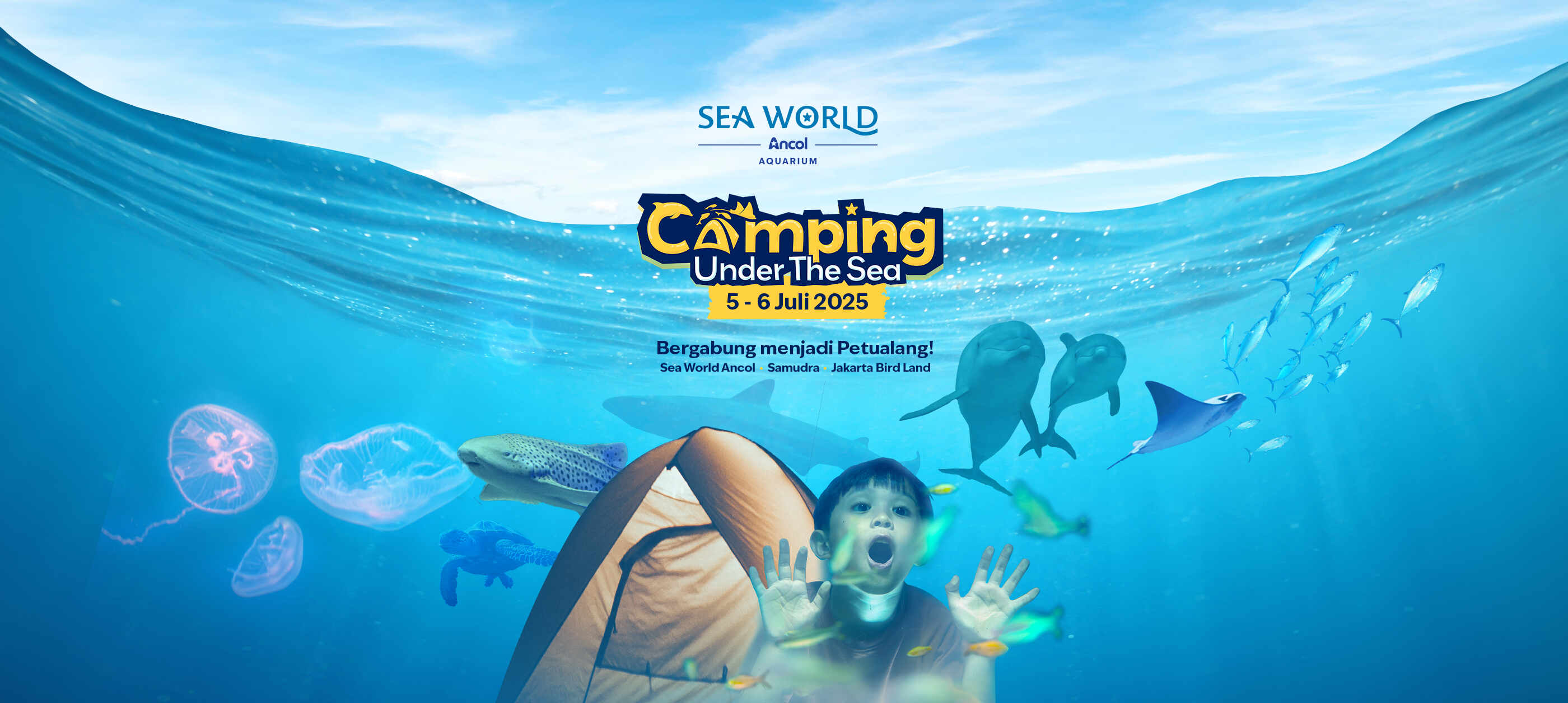 Camping Under The Sea